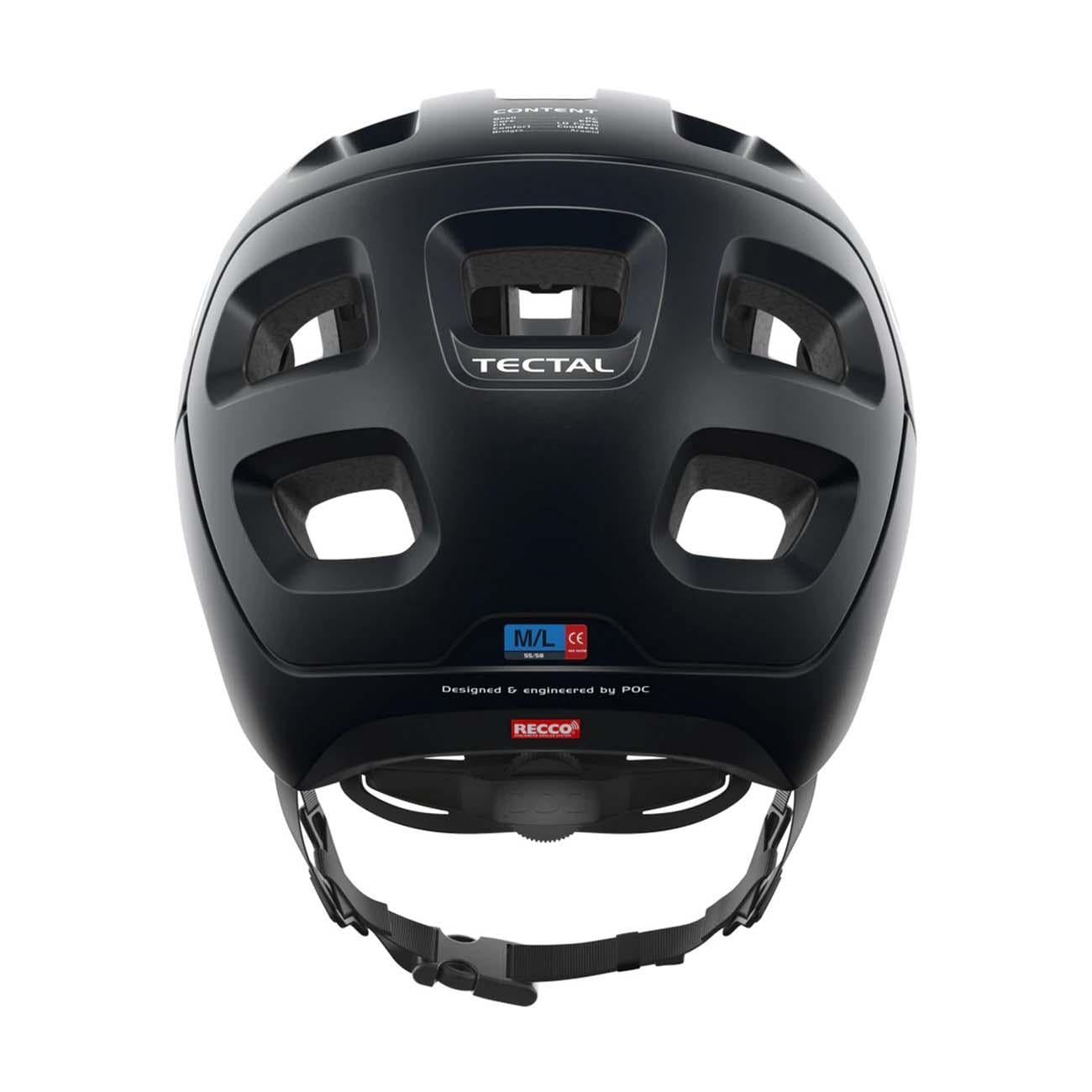 POC čelada TECTAL Black matt