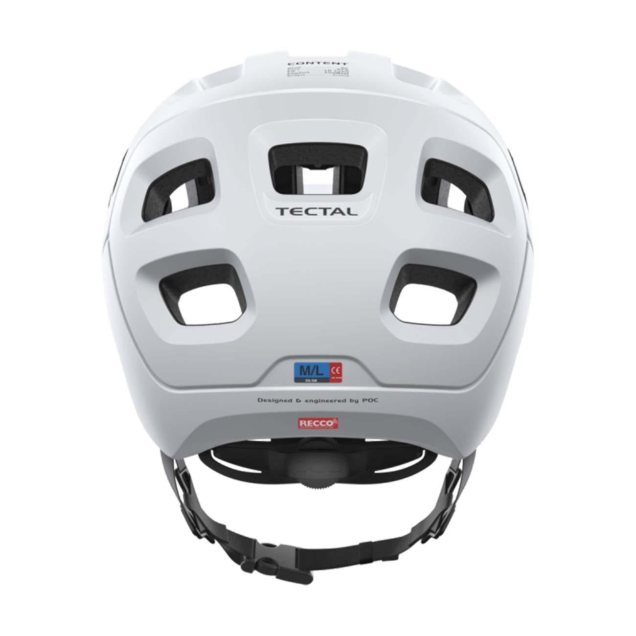 POC čelada TECTAL White matt