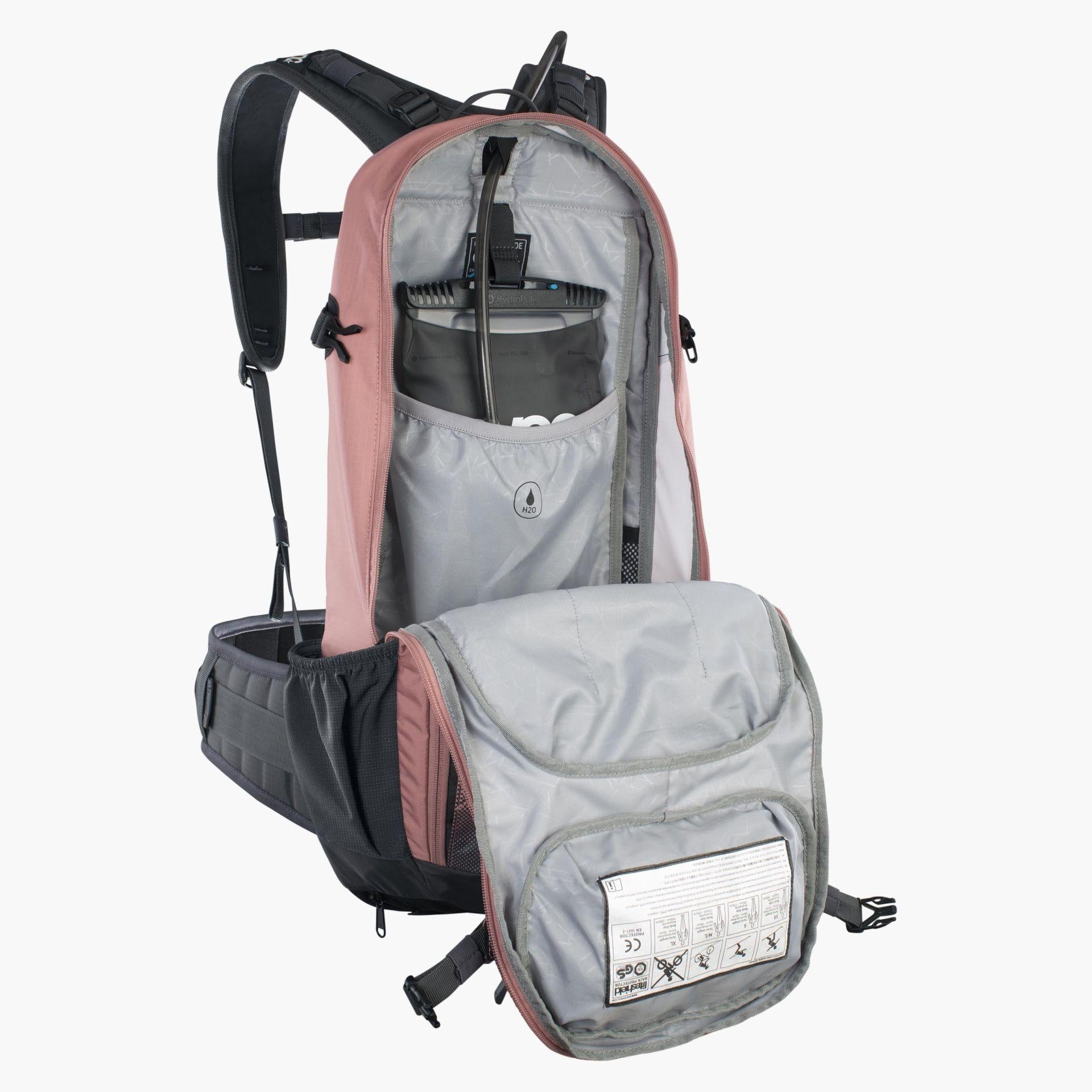 EVOC nahrbtnik FR ENDURO 16 Dusty Pink/Grey