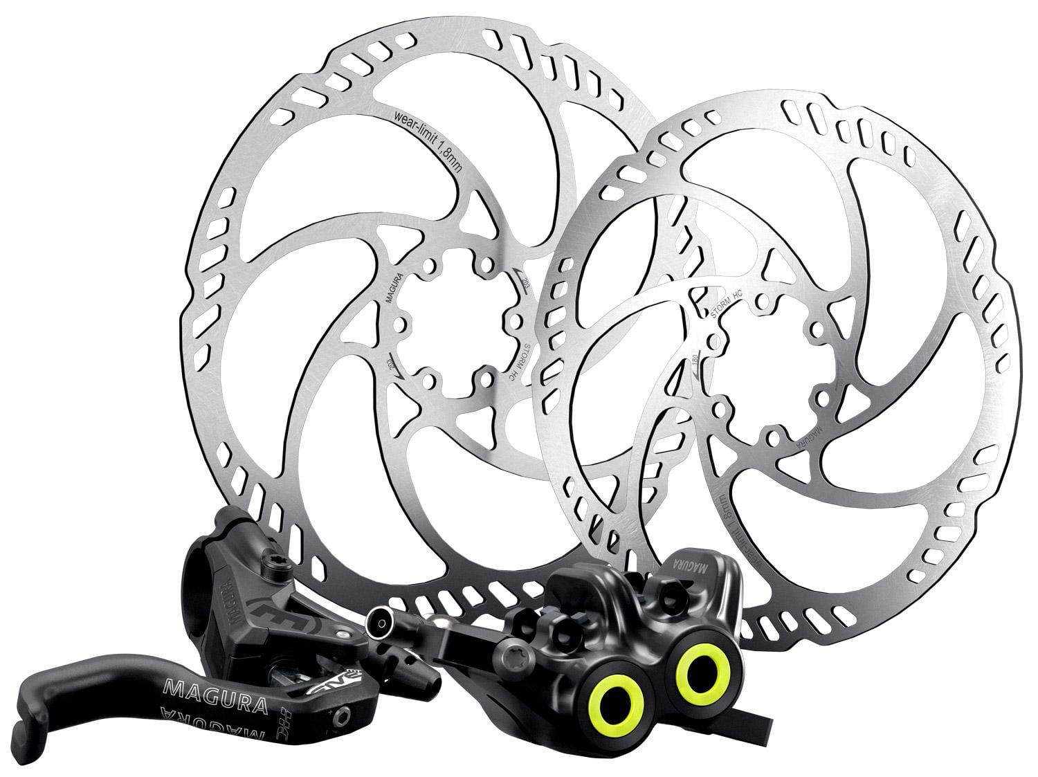 MAGURA set zavor MT5 PRO + STORM HC Rotorji