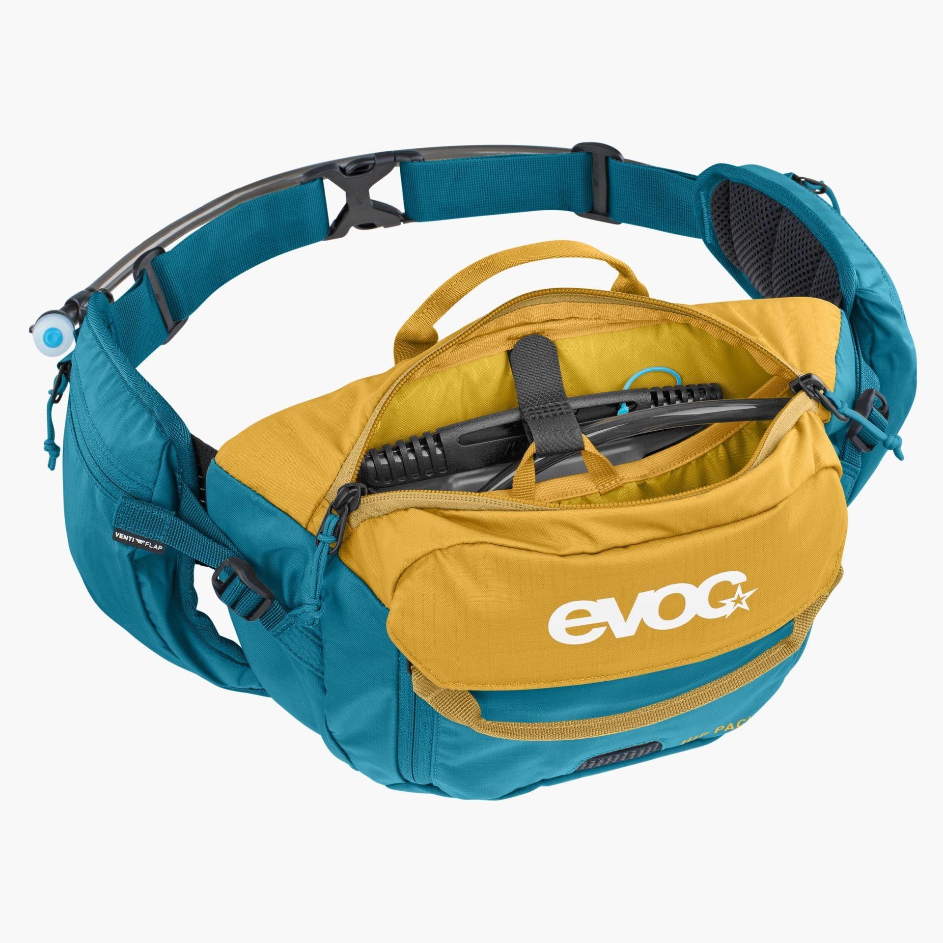 EVOC torbica HIP PACK 3 loam ocean