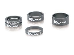 XLC set distančnikov A-HEAD, Titanium