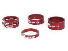 XLC set distančnikov A-HEAD, Red
