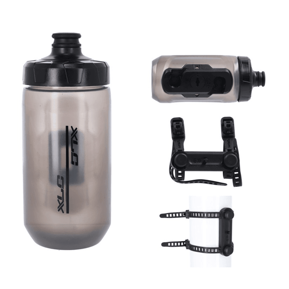 XLC bidon z nosilcem FIDLOCK Uni base WB-K07 450ml