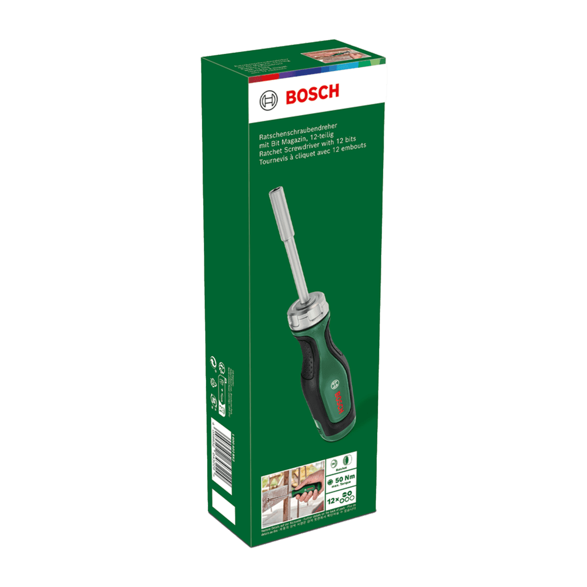 BOSCH izvijač z ragljo RATCHET SCREWDRIVER 12