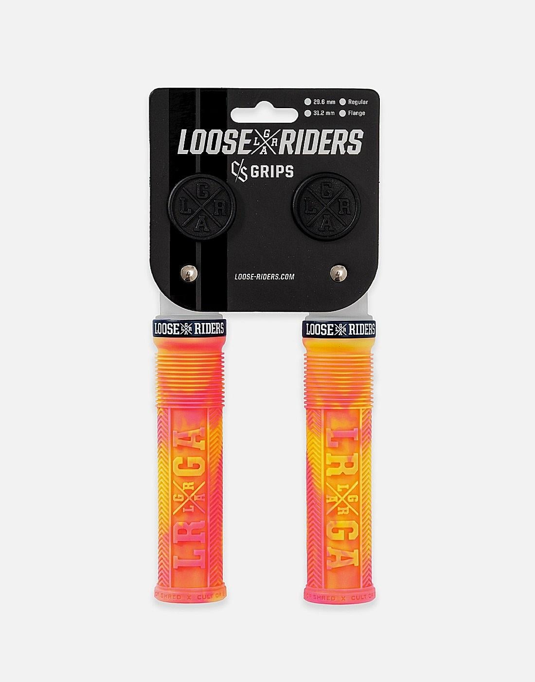 LOOSE RIDERS gripi C/S REGULAR Pink/Yellow, 31,2mm