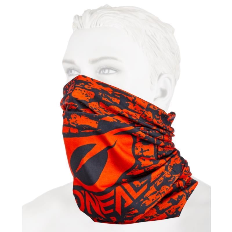 ONEAL ovratna ruta NECKWARMER WALL Black/red