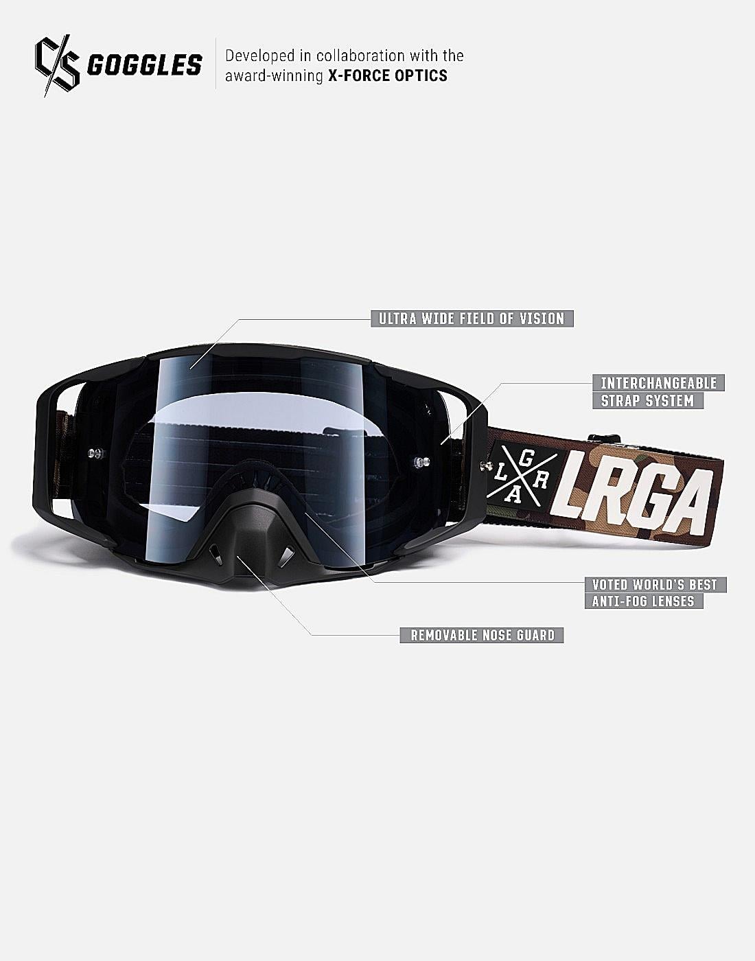 LOOSE RIDERS očala GOGGLES C/S Camo