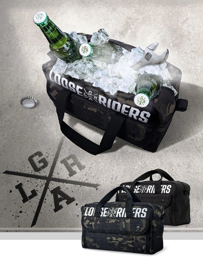 LOOSE RIDERS torba TOOLBAG Black