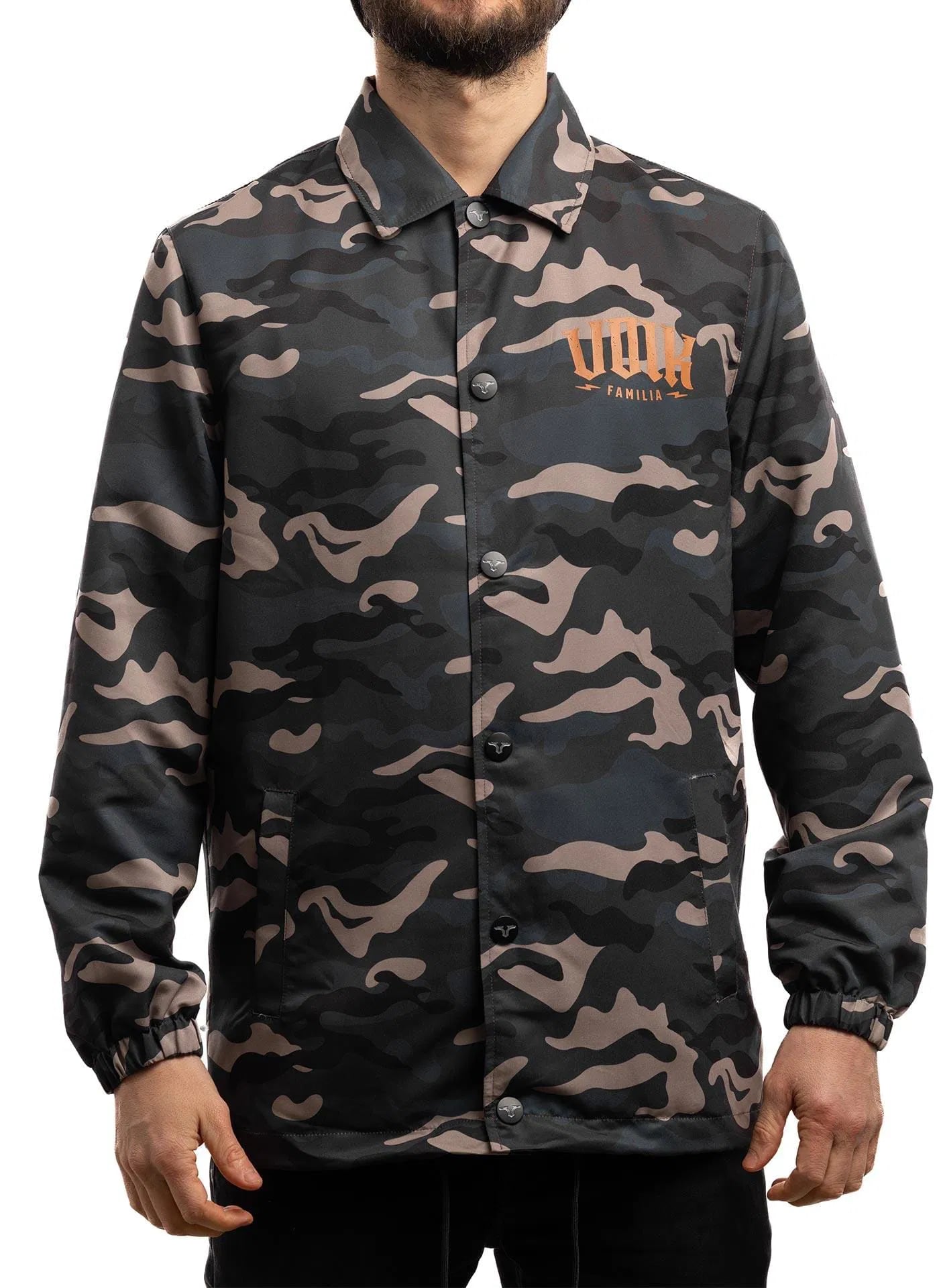 VOLK FLANNEL jakna COACH JACKET Camo