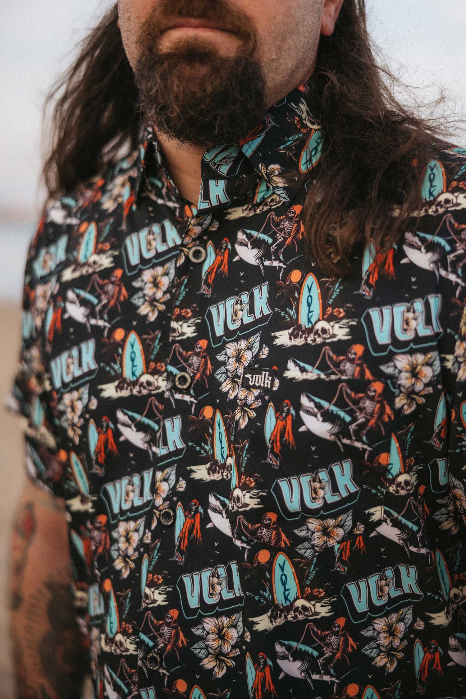 VOLK FLANNEL srajca CHILLIN DEATH