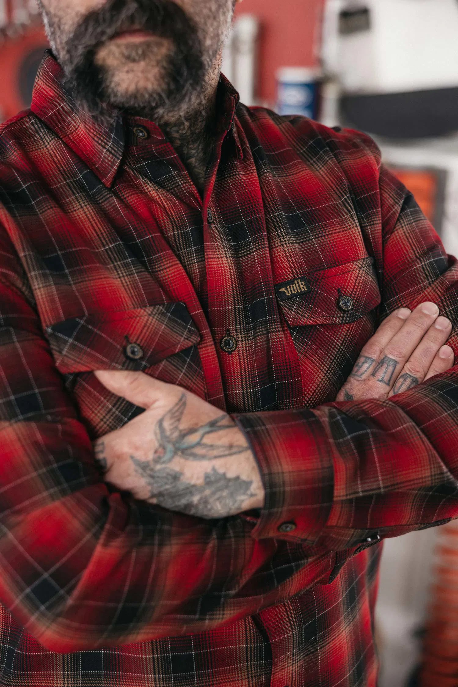 VOLK FLANNEL srajca LOWRIDER