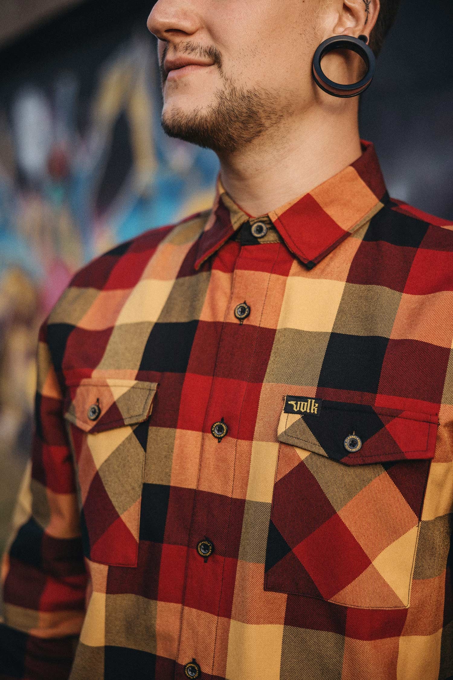 VOLK FLANNEL srajca HELLRAISER