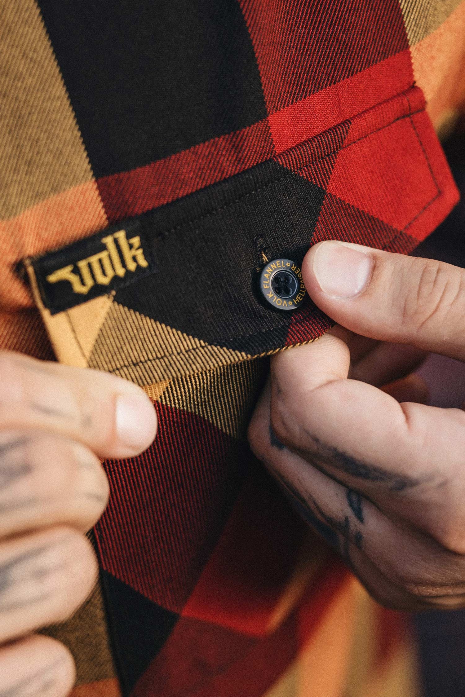 VOLK FLANNEL srajca HELLRAISER