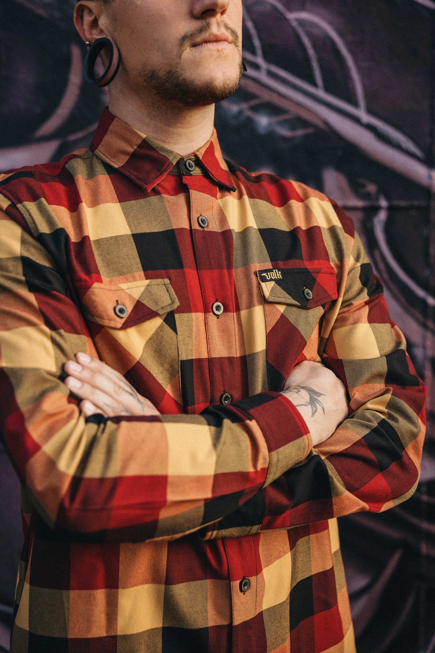 VOLK FLANNEL srajca HELLRAISER
