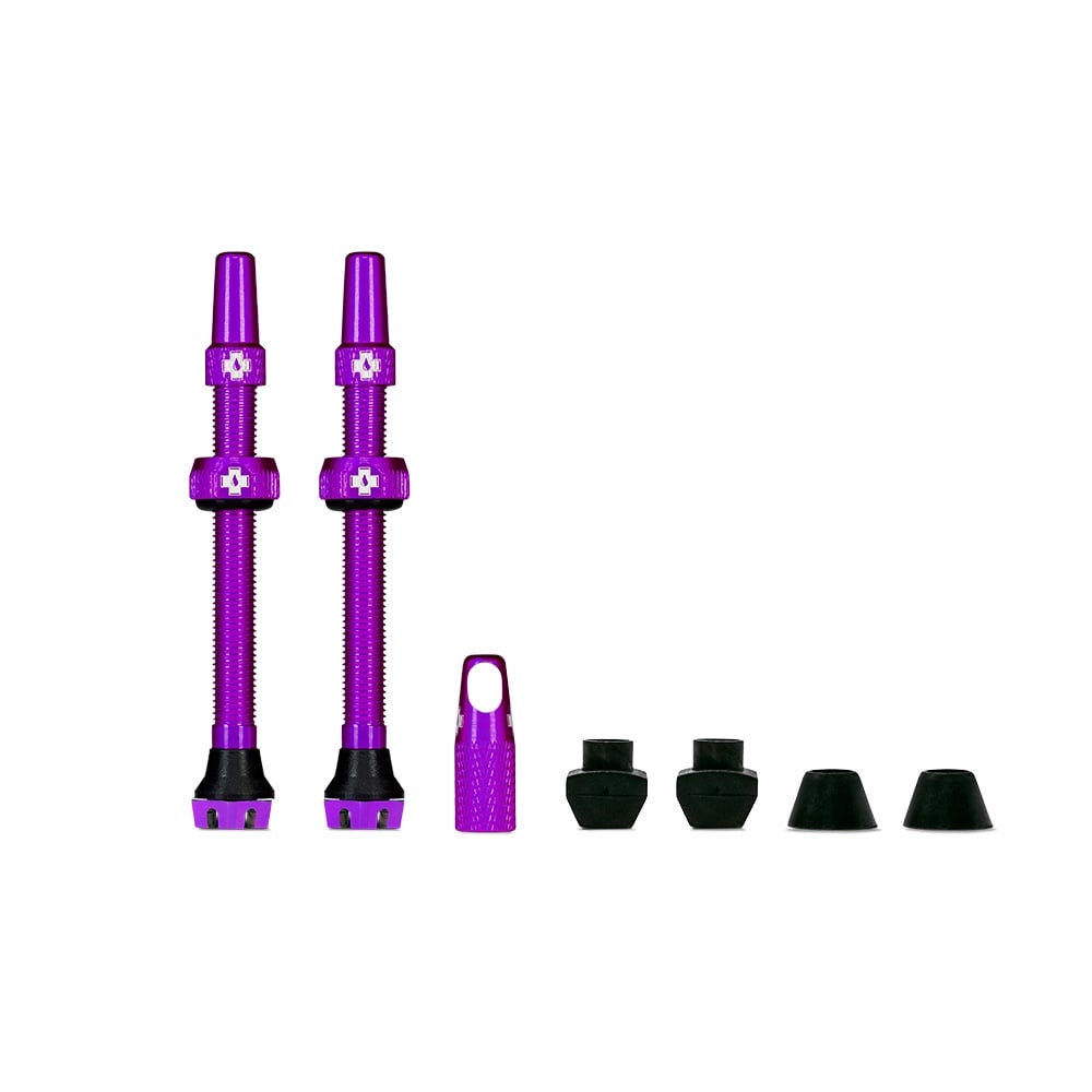 MUC-OFF tubeless ventili PAR, 44mm Purple