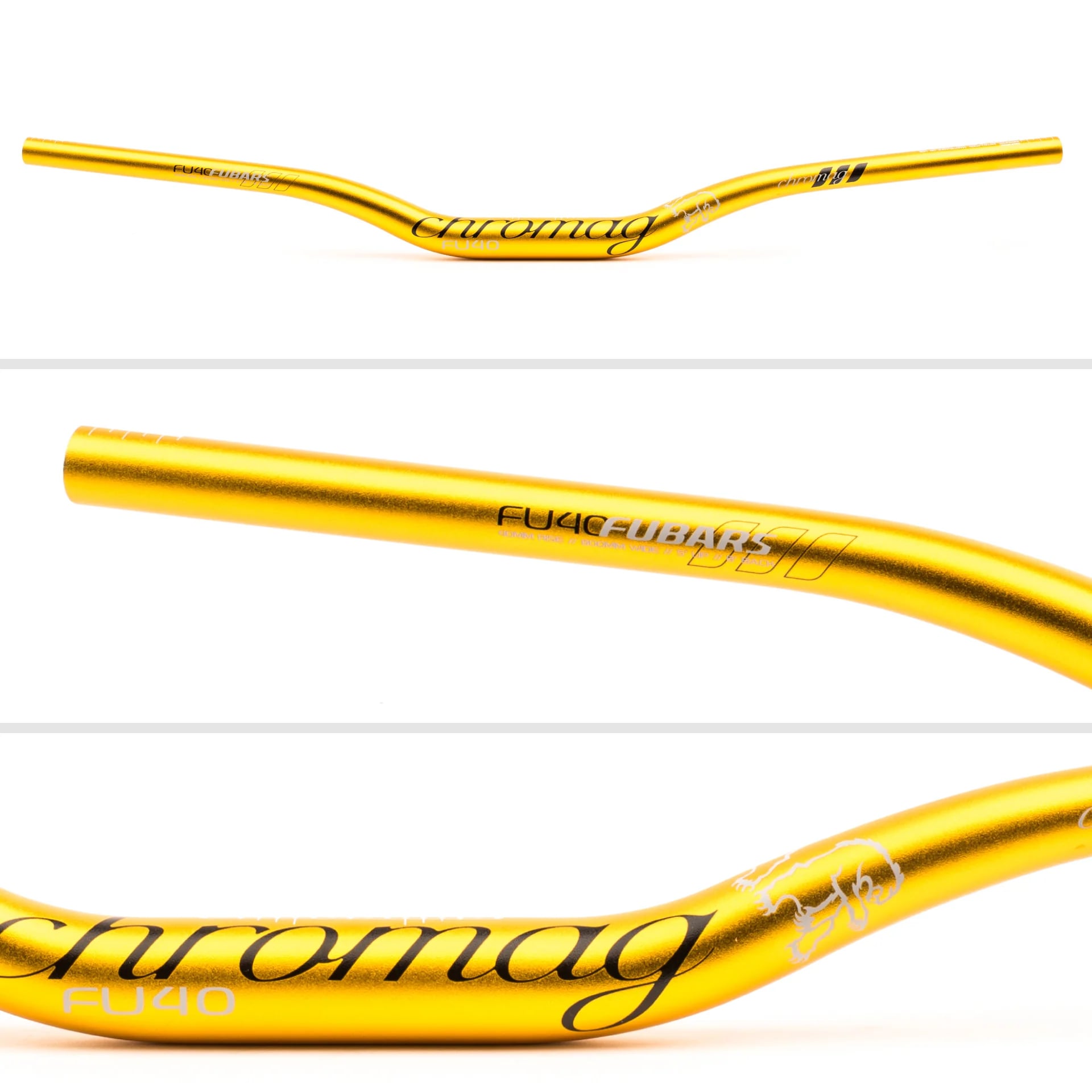 CHROMAG krmilo FUBARS FU40 31,8mm, Gold