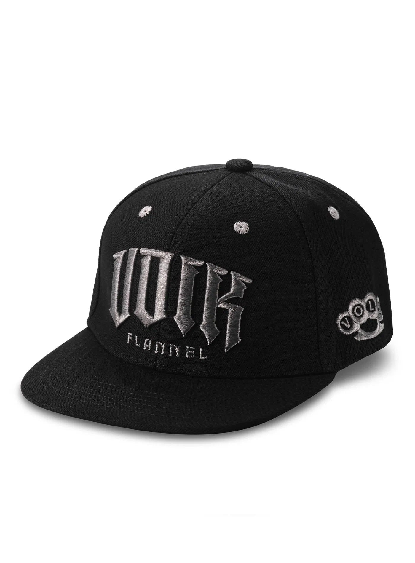 VOLK FLANNEL kapa LOGO Grey Snapback