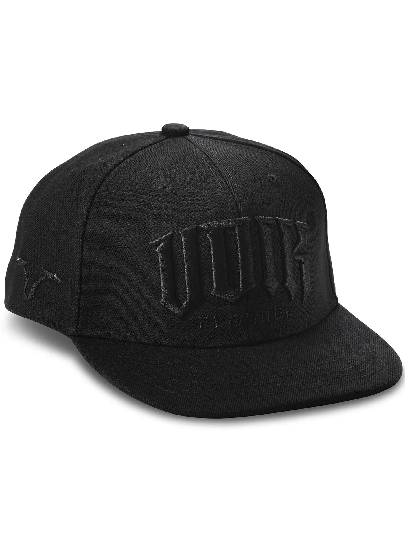 VOLK FLANNEL kapa LOGO Black Snapback