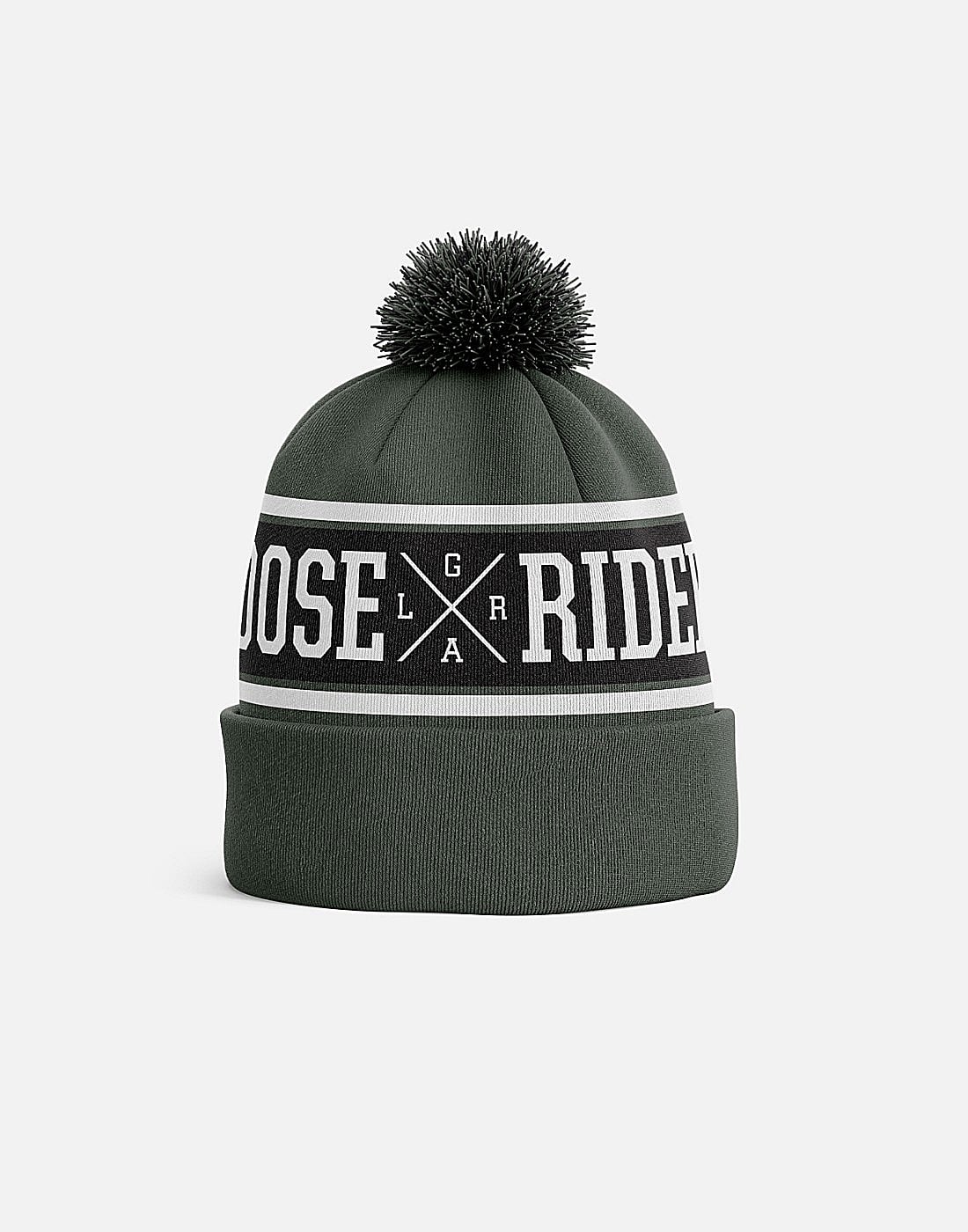 LOOSE RIDERS kapa POM Beannie, Sage green
