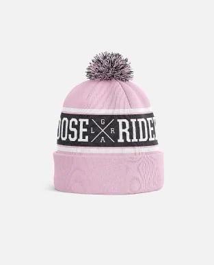 LOOSE RIDERS kapa POM Beannie, Pink