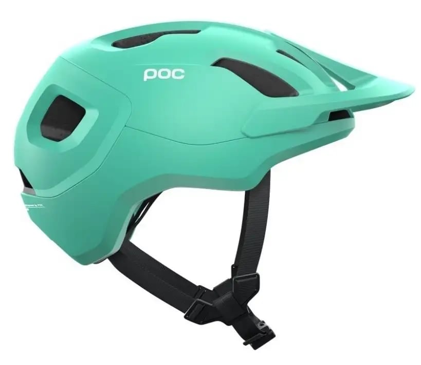 POC čelada AXION SPIN Fluorite Green Matt