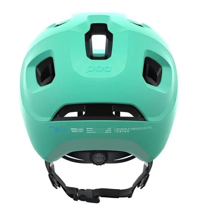 POC čelada AXION SPIN Fluorite Green Matt