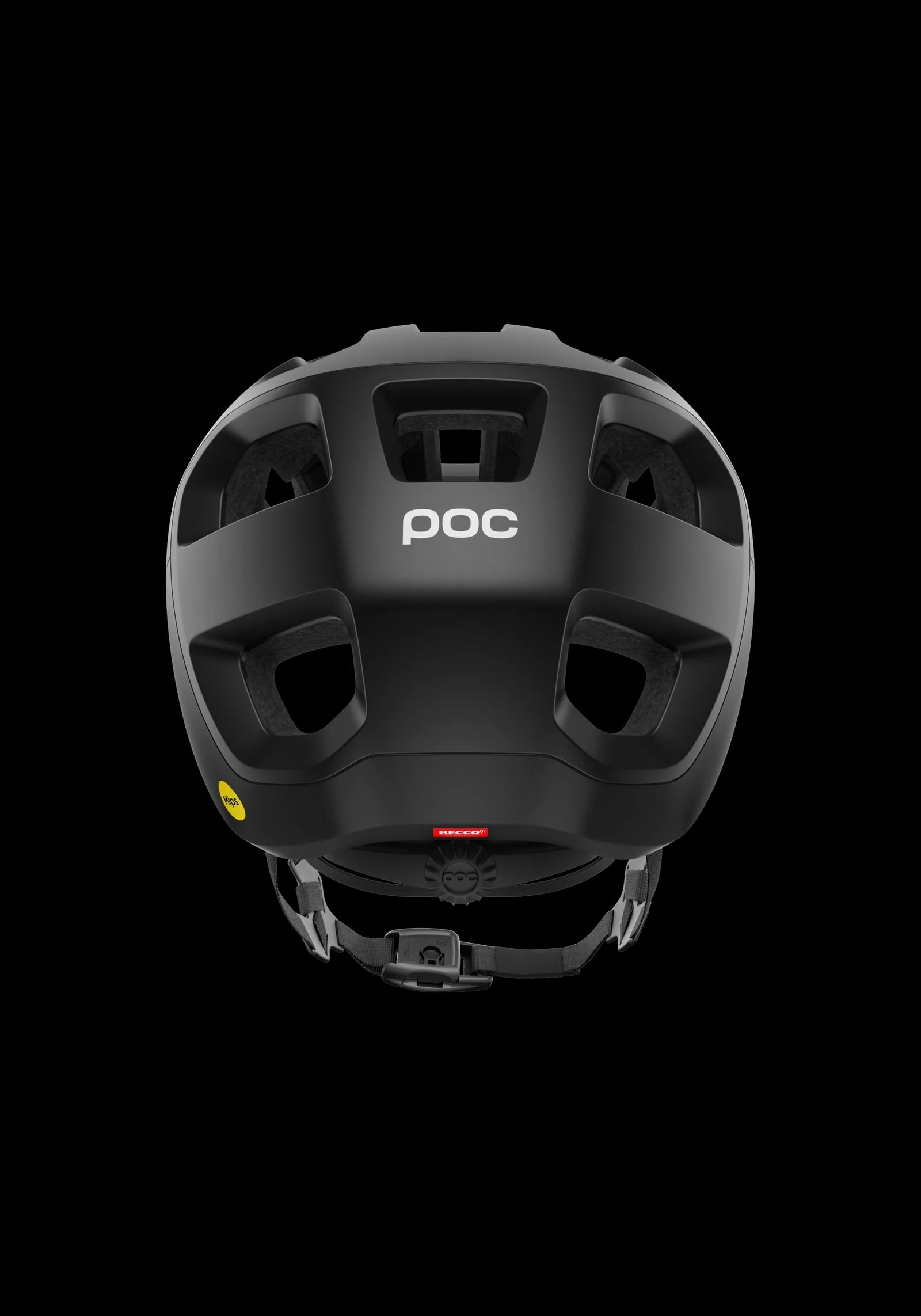 POC čelada CULARIS Mips, Black Matt