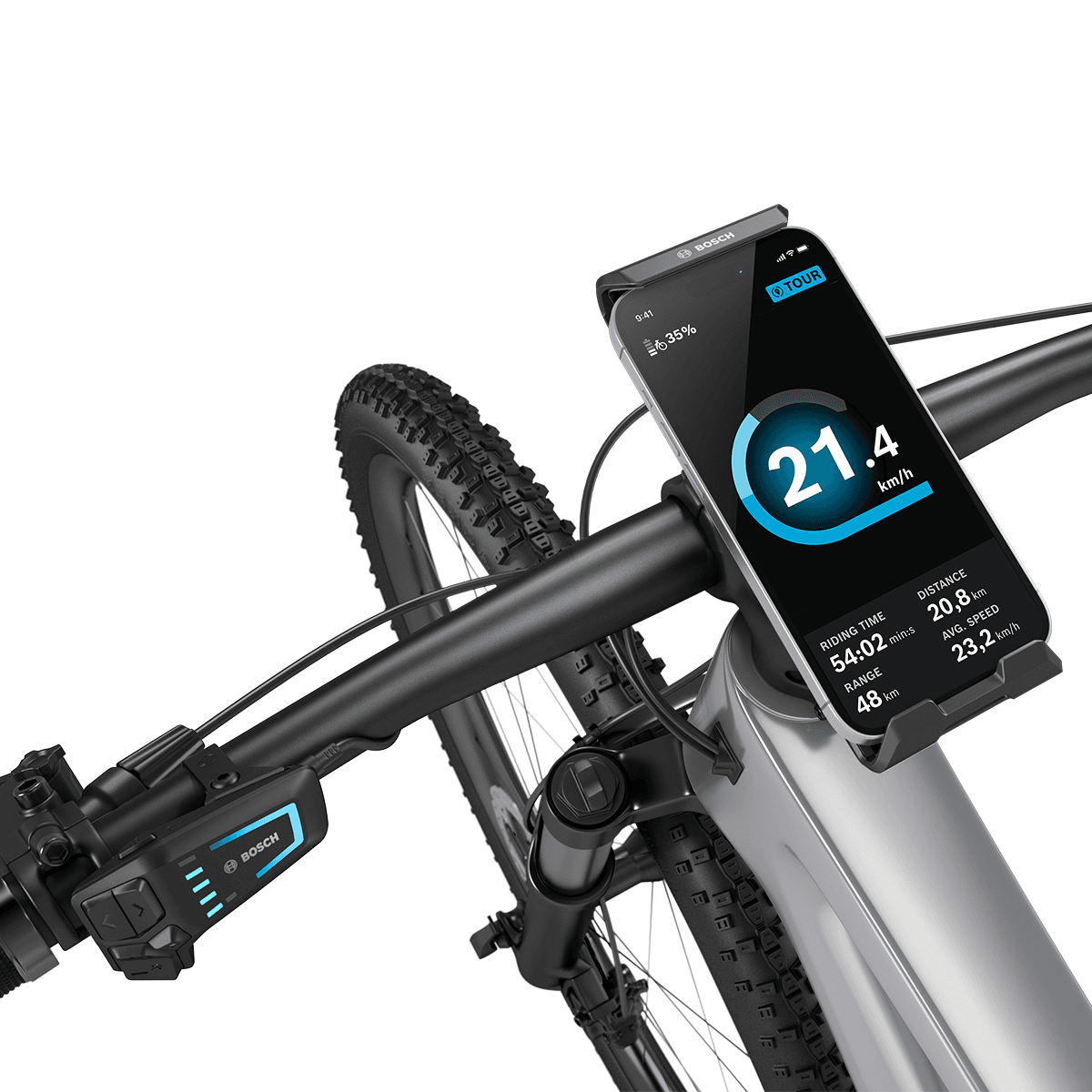 BOSCH nosilec za telefon SmartphoneGrip Vertical