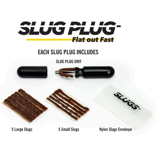 RYDER set za popravilo tubeless pnevmatik SLUG PLUG
