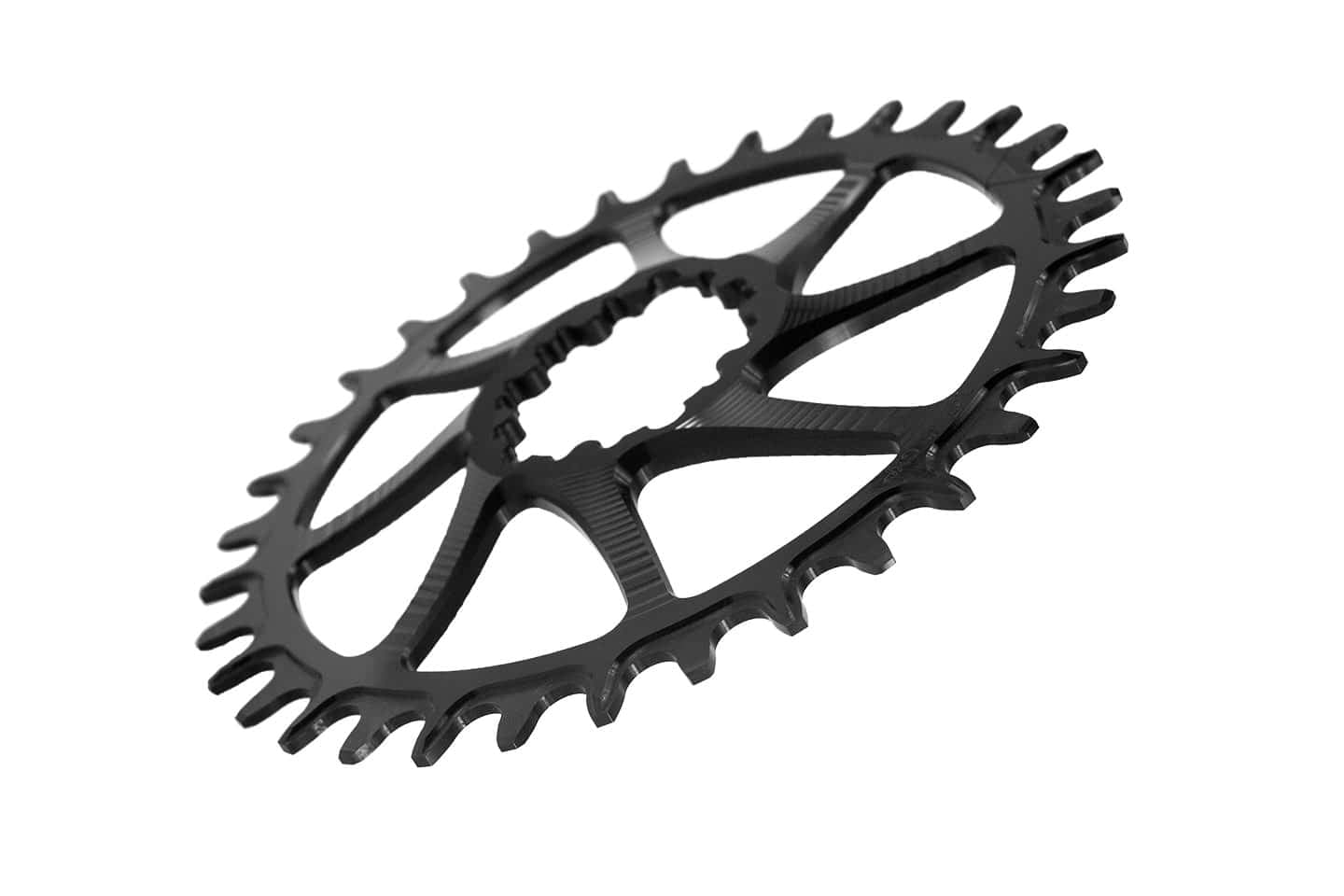 GARBARUK sprednji verižnik GXP/DUB MTB Round, Black