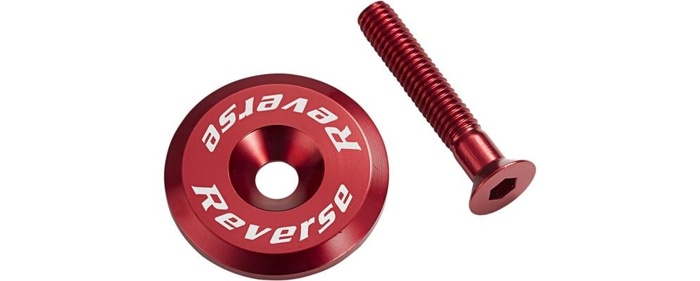 REVERSE pokrovček krmila TOP CAP Red