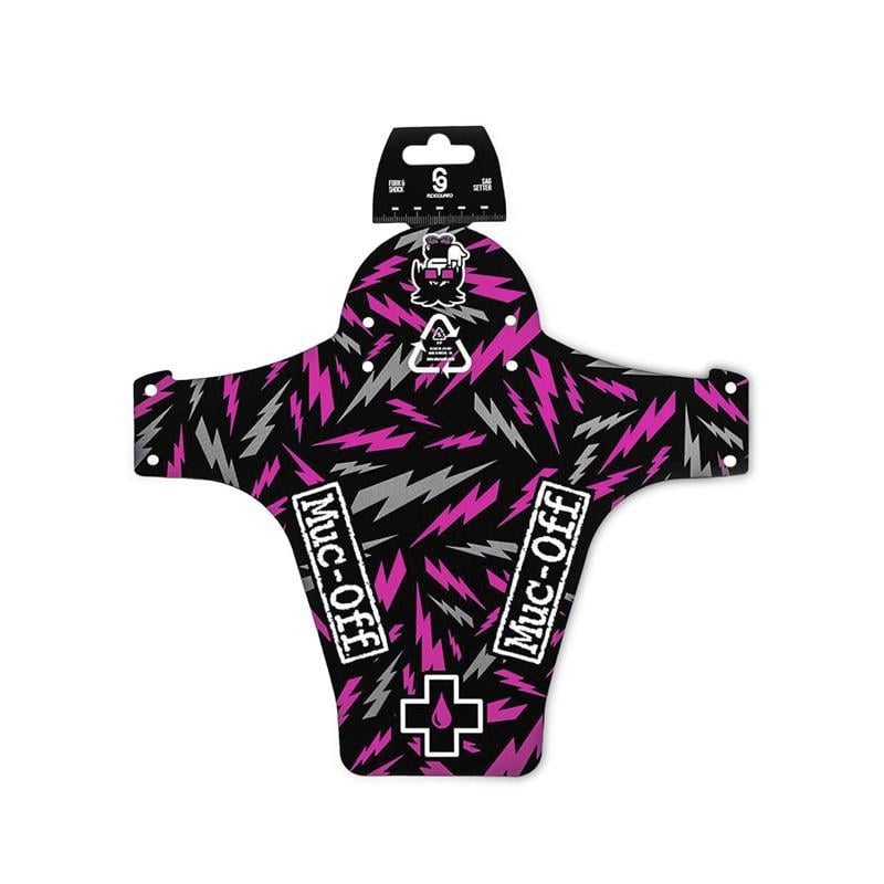 MUC-OFF blatnik sprednji RIDE GUARD black/pink