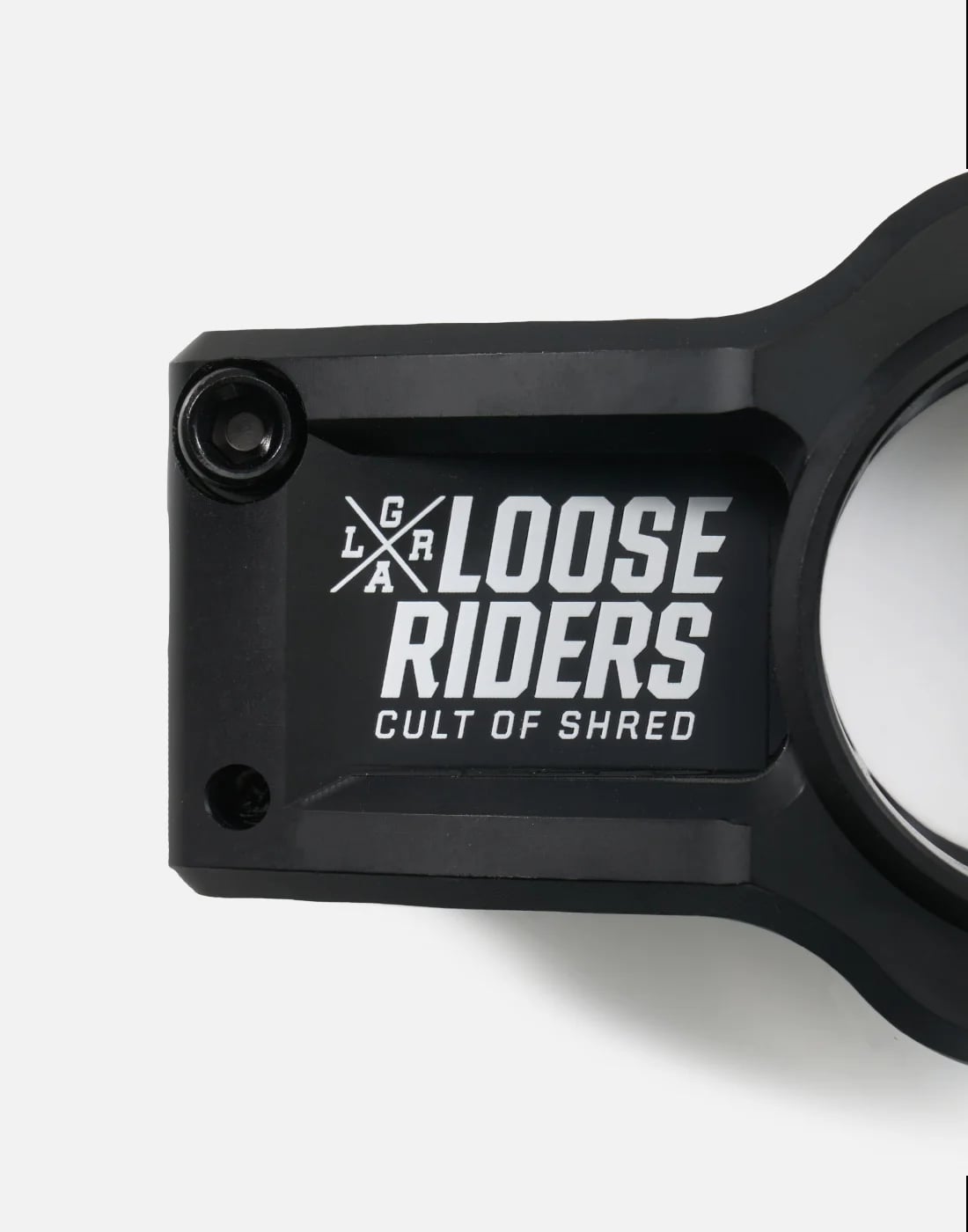 LOOSE RIDERS nosilec krmila CS-1, Black/White