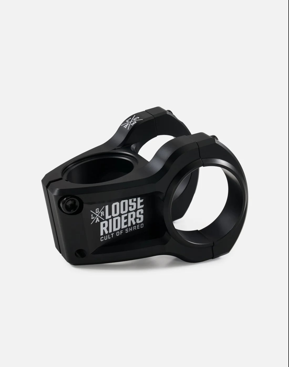 LOOSE RIDERS nosilec krmila CS-1, Black/White