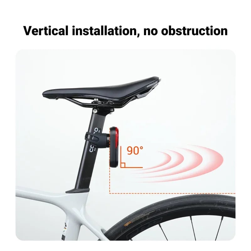 COOSPO luč zadnja TR70 Smart Radar Light
